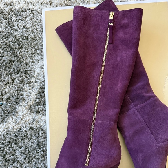 Michael Kors Suede Boots Size 8 - Picture 2 of 6